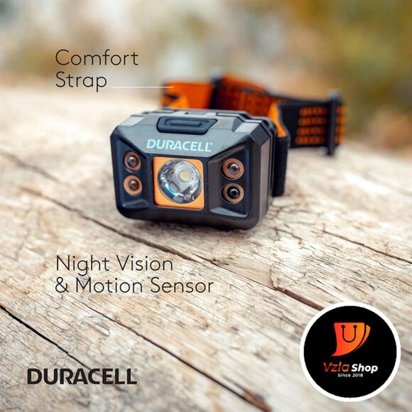 DURACELL 250 Lumen Motion-Activated LED Headlamp with Night Vision - Picture 3 of 4